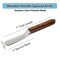 A2Z Scilab Wooden Handle Lab Spatula, 3 Offset Bayonet Blade, 7 Total Length A2Z-ZR-BWHS3 - alternate 2